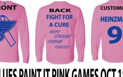 Jr. Blues "Paint It Pink" In October!