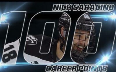 Nick Saracino Notches 100th Career Point at Providence