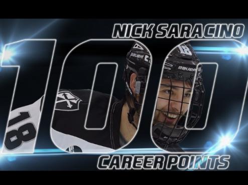 Nick Saracino Notches 100th Career Point at Providence