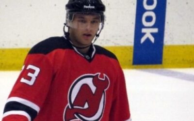 Nick Saracino Skates With The New Jersey Devils