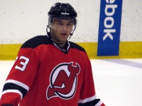 Nick Saracino Skates With The New Jersey Devils