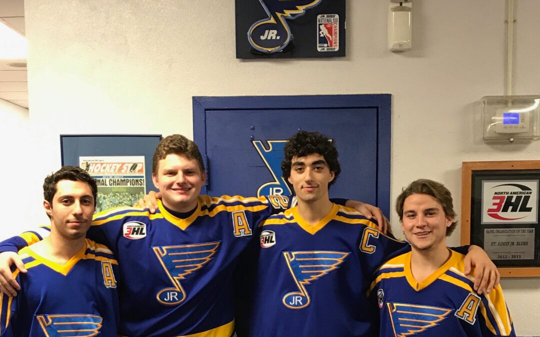 ST. LOUIS JR. BLUES NAME 2017-18 LEADERSHIP GROUP