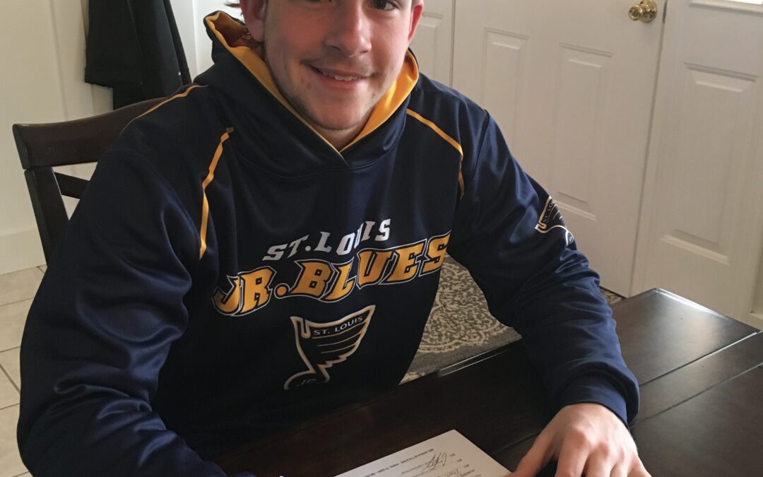 ST. LOUIS’ CAPKOVIC SIGNS NAHL TENDER