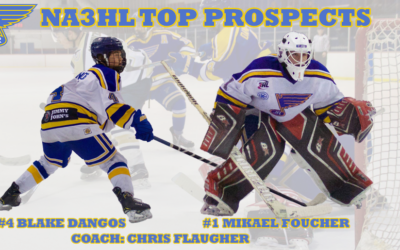 DANGOS, FOUCHER, FLAUGHER TO REPRESENT JR. BLUES AT NAHL TOP PROSPECTS