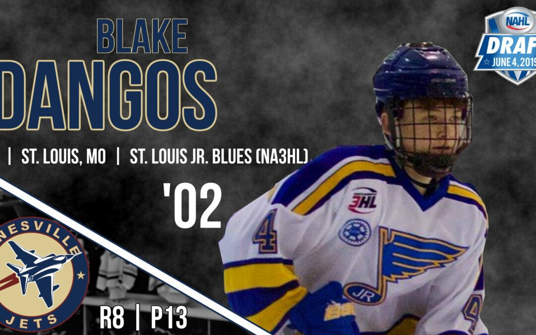 JR. BLUES’ DANGOS PICKED IN NAHL DRAFT