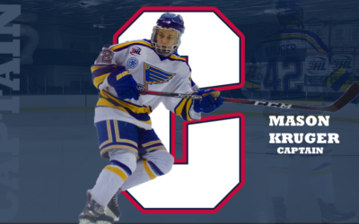 MASON KRUGER NAMED 2019-20 JR. BLUES CAPTAIN