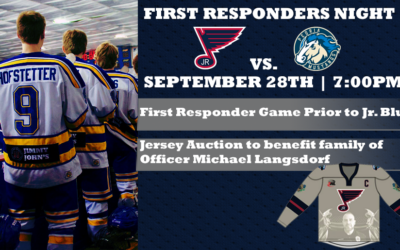 FULL DAY OF HOCKEY SET FOR FIRST RESPONDERS NIGHT AT AFFTON