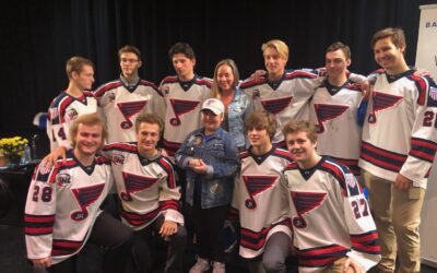 JR. BLUES LOOK TO BE THE MATCH AS BONE MARROW DONORS