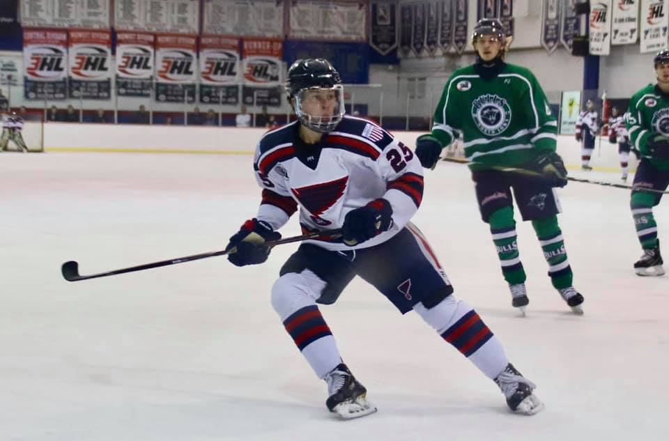 JR. BLUES’ CAMPBELL GETS NAHL PROMOTION