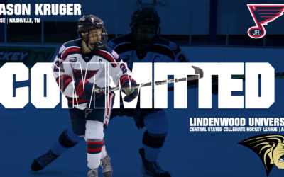 JR. BLUES’ KRUGER MAKES COLLEGE COMMITMENT