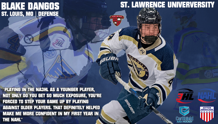 JR. BLUES ALUMNUS DANGOS MAKES NCAA DIVISION I COMMITMENT