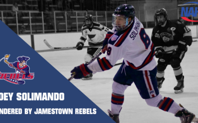 JR. BLUES’ SOLIMANDO SIGNS NAHL TENDER