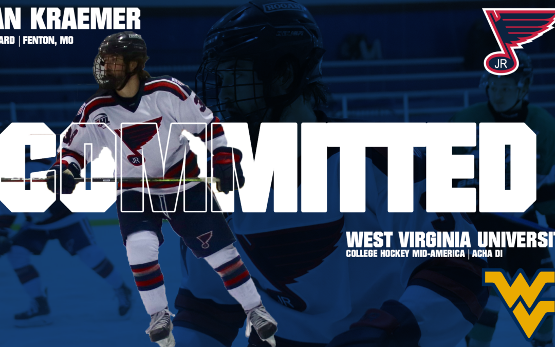 JR. BLUES’ KRAEMER MAKES COLLEGE COMMITMENT