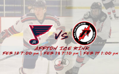 Jr. Blues Take On Milwaukee In Three-Game Set At Affton