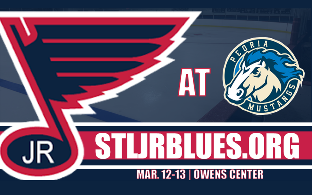 Jr. Blues Head To Peoria For Friday-Saturday Set