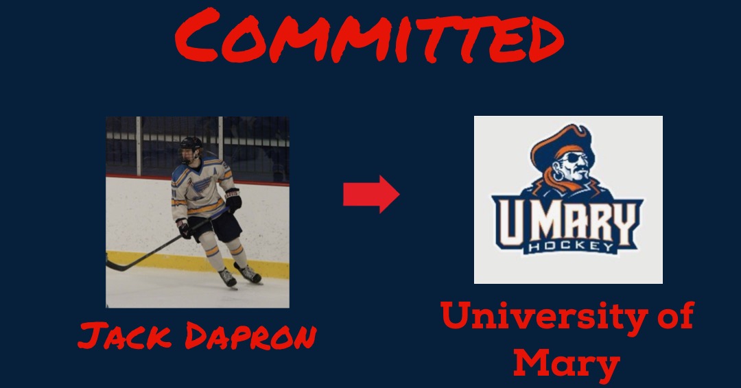 COMMITTED: Jack Dapron Commits to The University of Mary
