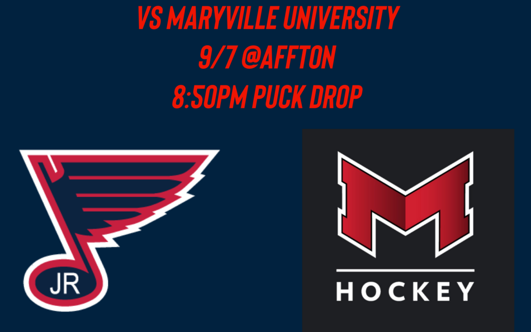 Exhibition Game: Jr. Blues vs. Maryville University