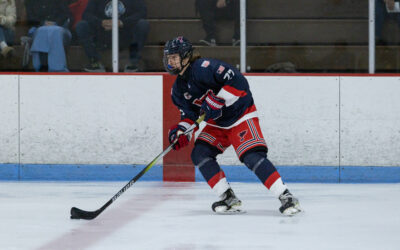 Jr Blues Split with the Wisconsin Woodsmen
