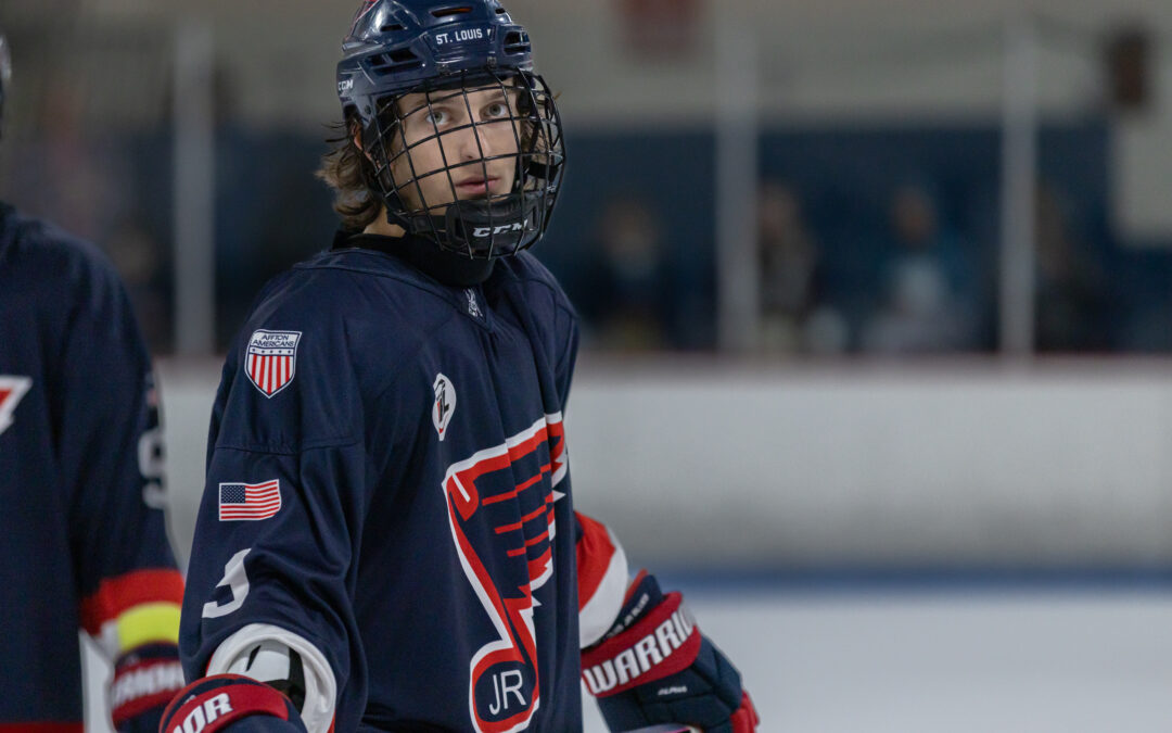 Jr. Blues Pick Up a Point in OT Versus the Power