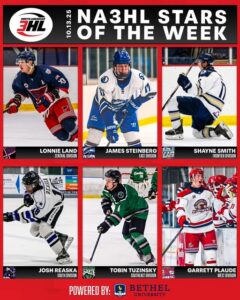 NA3HL Player Of The Week Lonnie Land