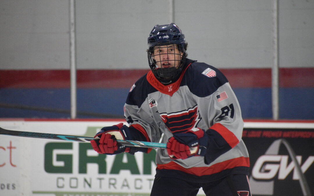 Jr. Blues’ Robert Kelly Named NA3HL Star Of The Week
